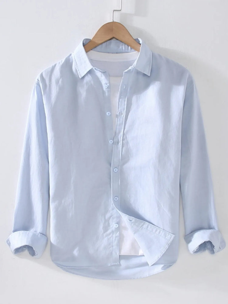 
                  
                    Men's Full Size Casual Long Sleeve Button-Up Shirt Plus Size.
                  
                