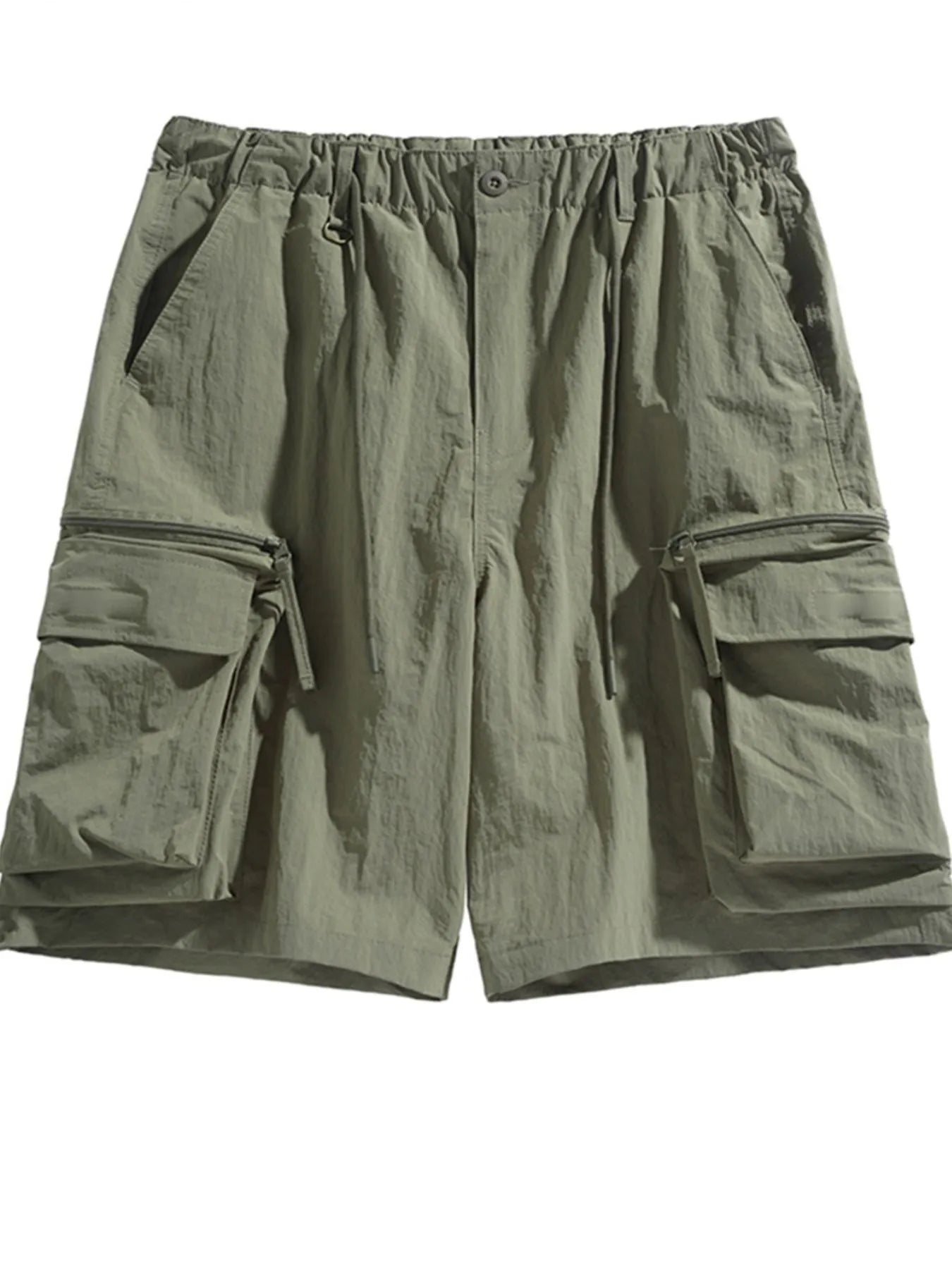 Men's Elastic Waist Cargo Short.