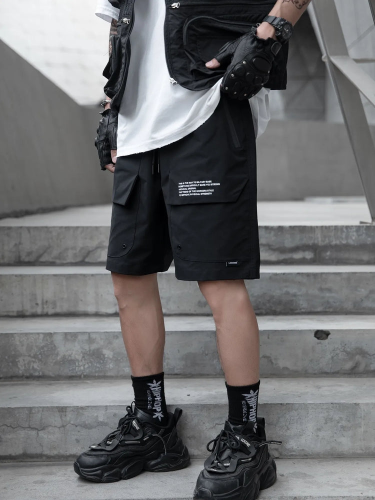 
                  
                    Men's Plus Size Drawstring Shorts.
                  
                