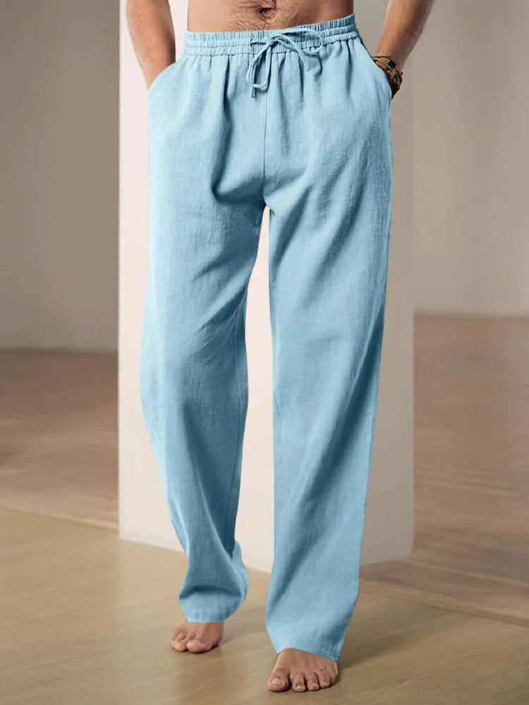 
                  
                    Men's Plus Size Drawstring Loose Fit Pants.
                  
                