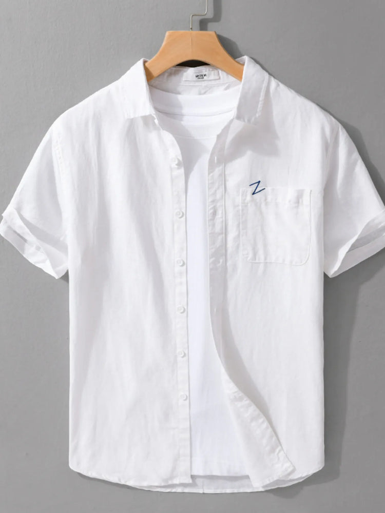 
                  
                    Men's Plus Size Button Up Short Sleeve Shirt.
                  
                