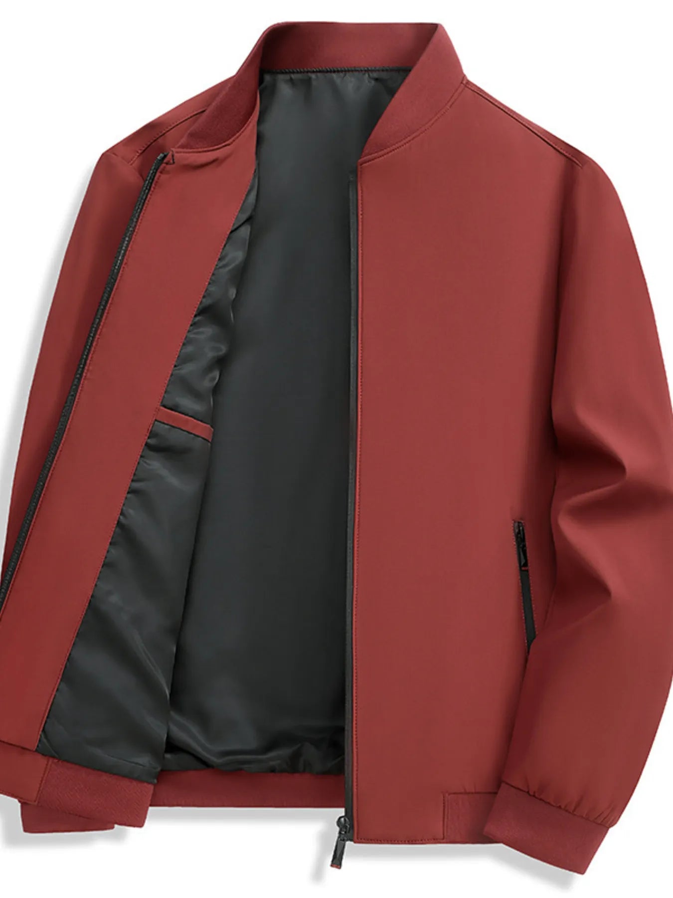 Men's Zip Up Long Sleeve Jacket.
