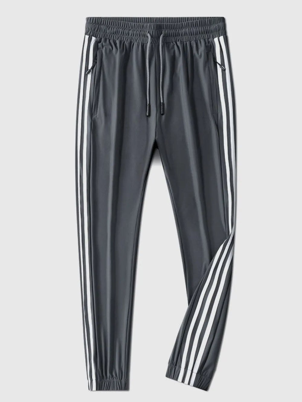 Men's Plus Size Side Striped Pants.
