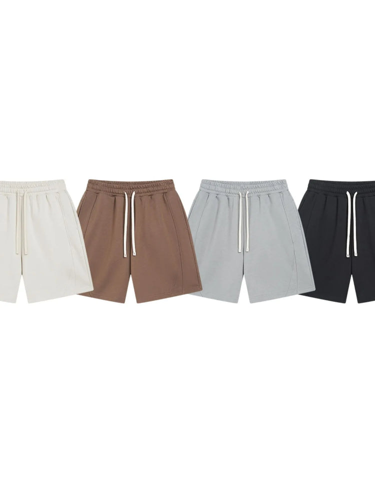 
                  
                    Men's Casual Elastic Waist Shorts.
                  
                