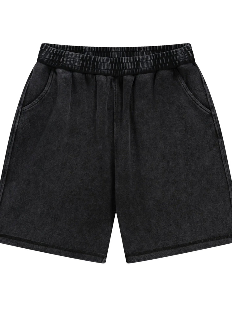 
                  
                    Men's Elastic Waist Shorts.
                  
                