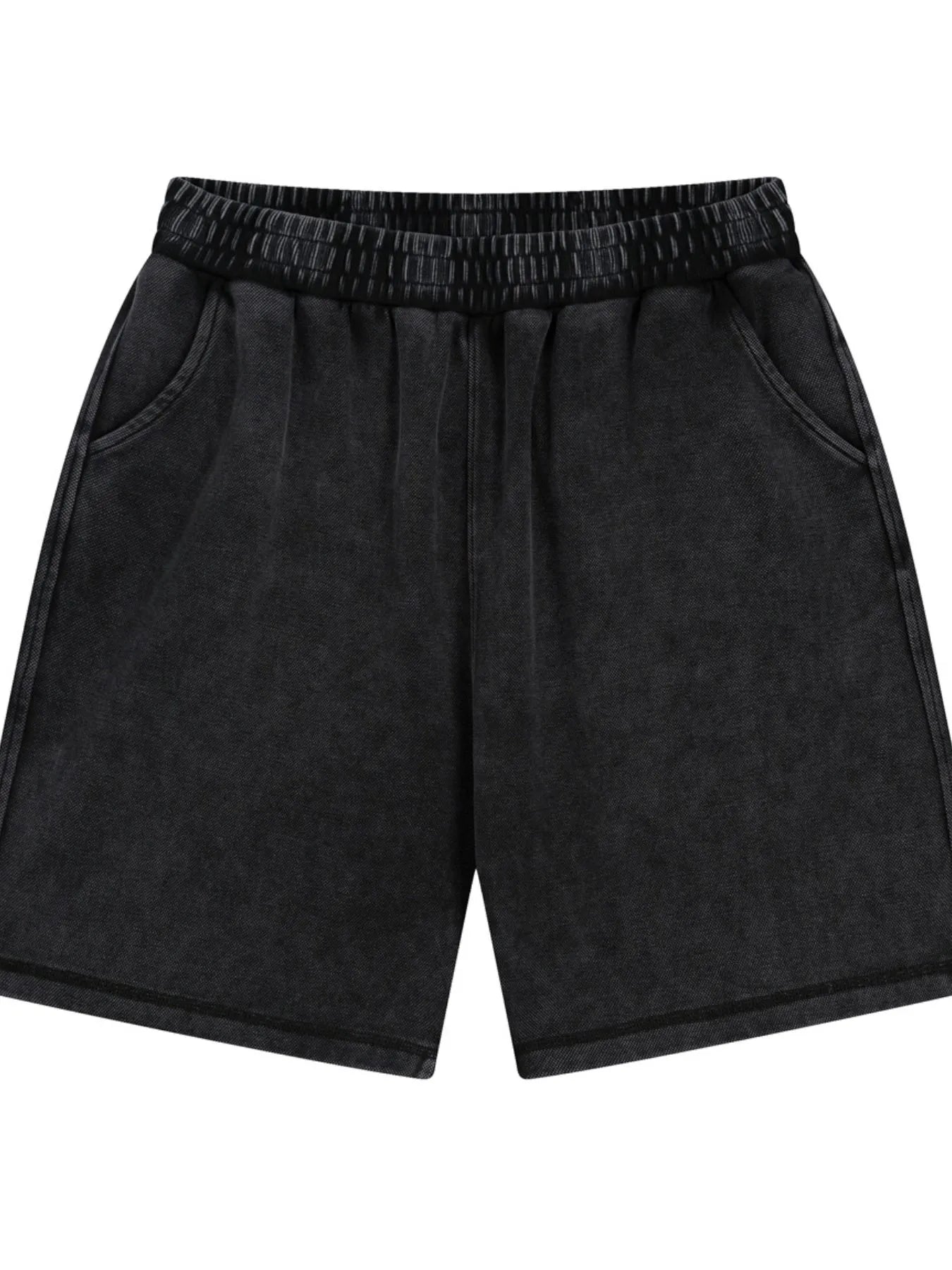 
                  
                    Men's Elastic Waist Shorts.
                  
                
