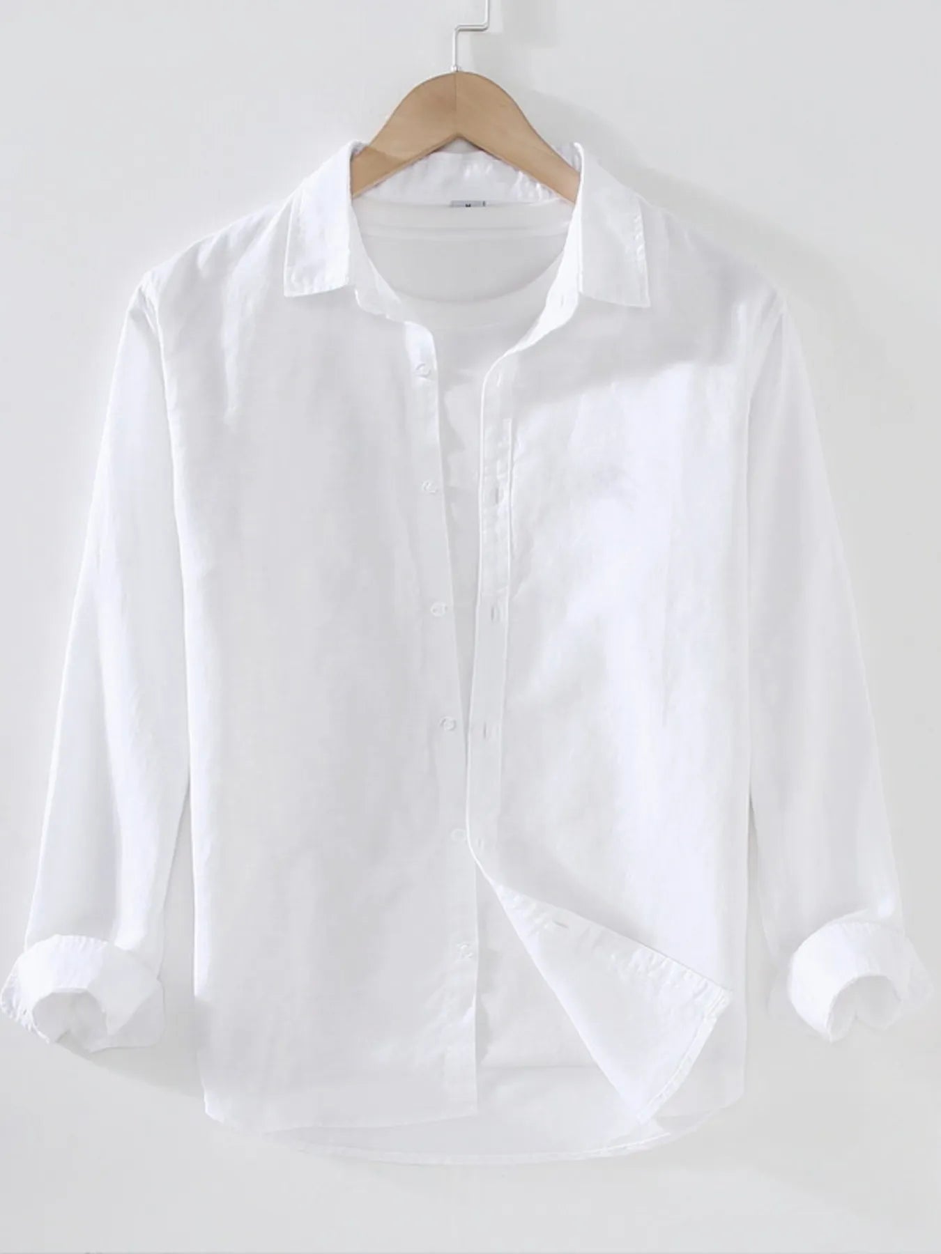 
                  
                    Men's Full Size Casual Long Sleeve Button-Up Shirt Plus Size.
                  
                