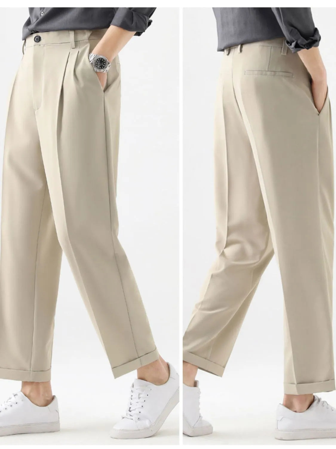 
                  
                    Men's Plus Size Basic style Solid Pants.
                  
                