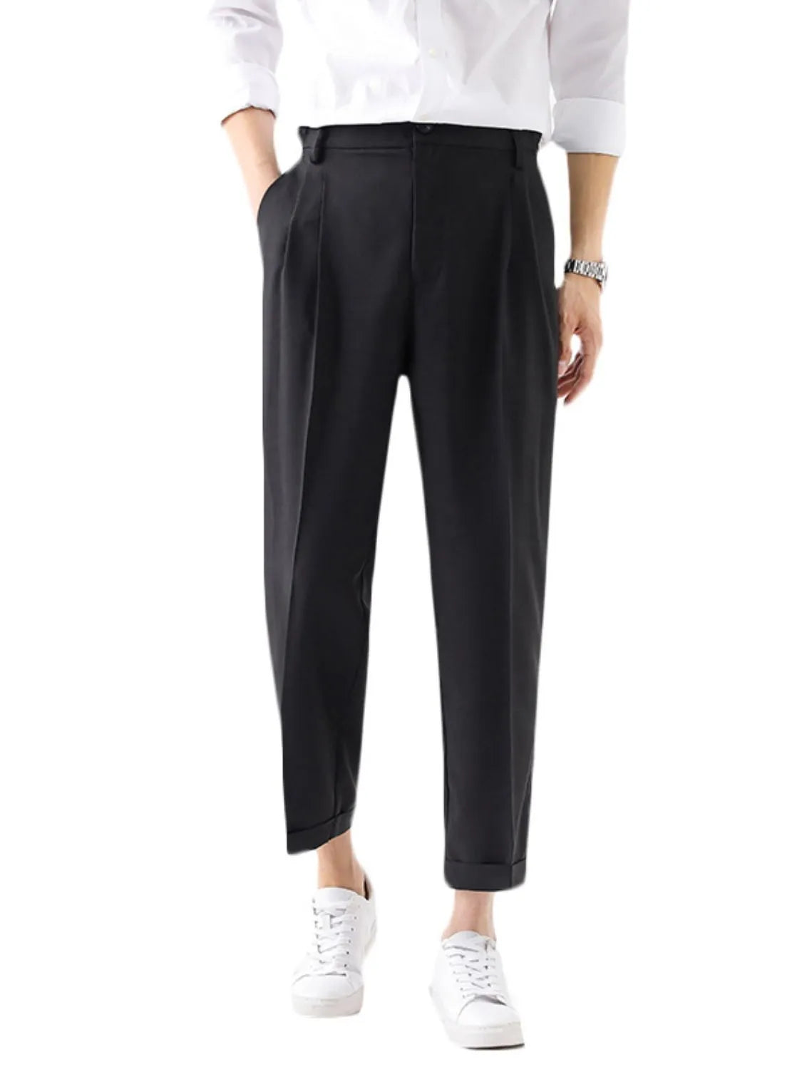 
                  
                    Men's Plus Size Basic style Solid Pants.
                  
                