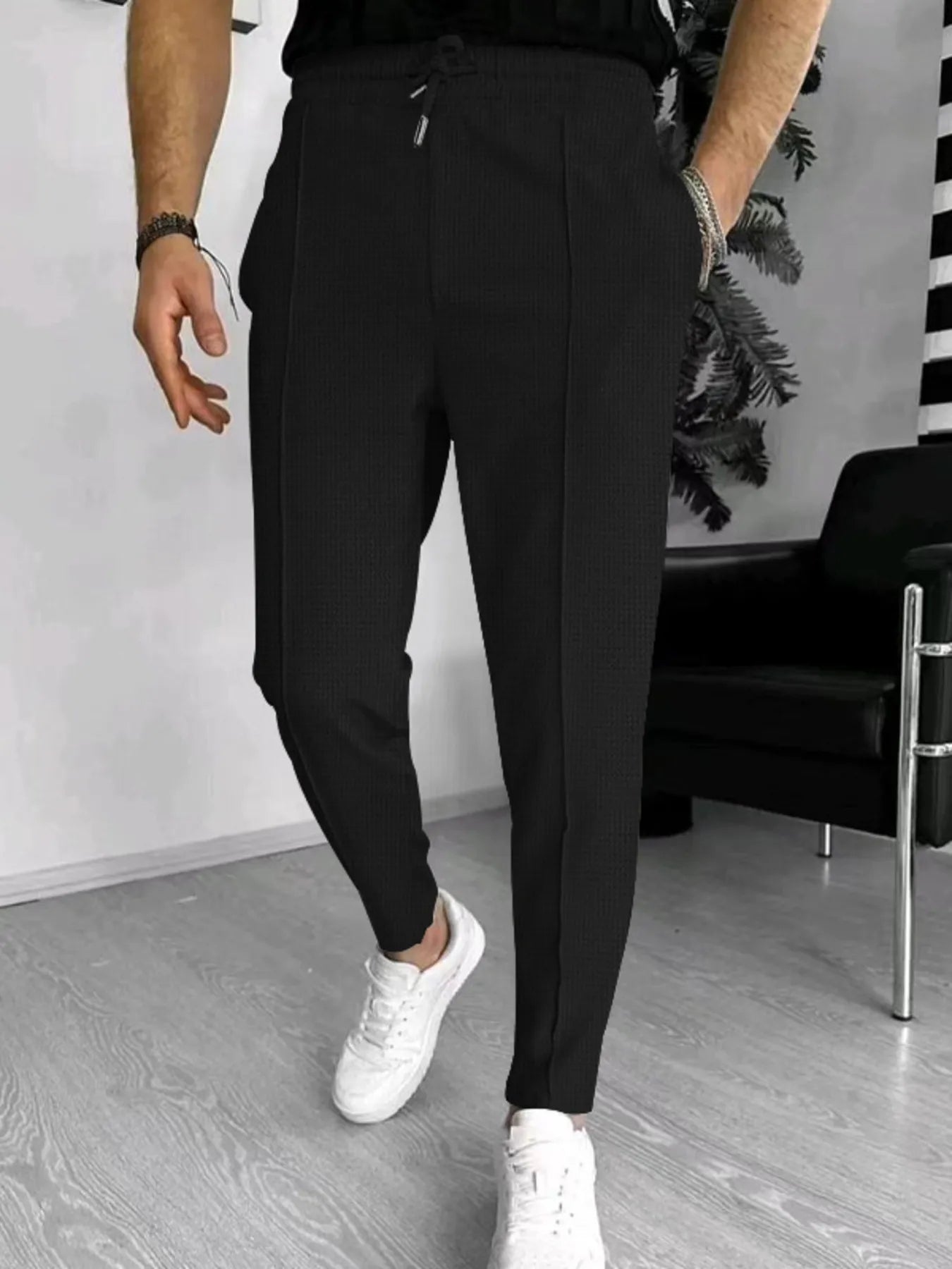 
                  
                    Men's Full Size Drawstring Casual Pants Plus Size.
                  
                