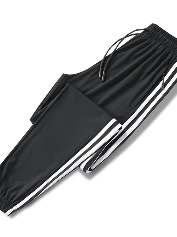 
                  
                    Men's Plus Size Side Striped Pants.
                  
                