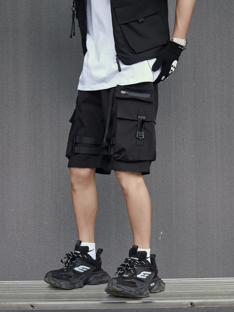 
                  
                    Men's Plus Size Multi-Pocket Tactical Cargo Shorts.
                  
                