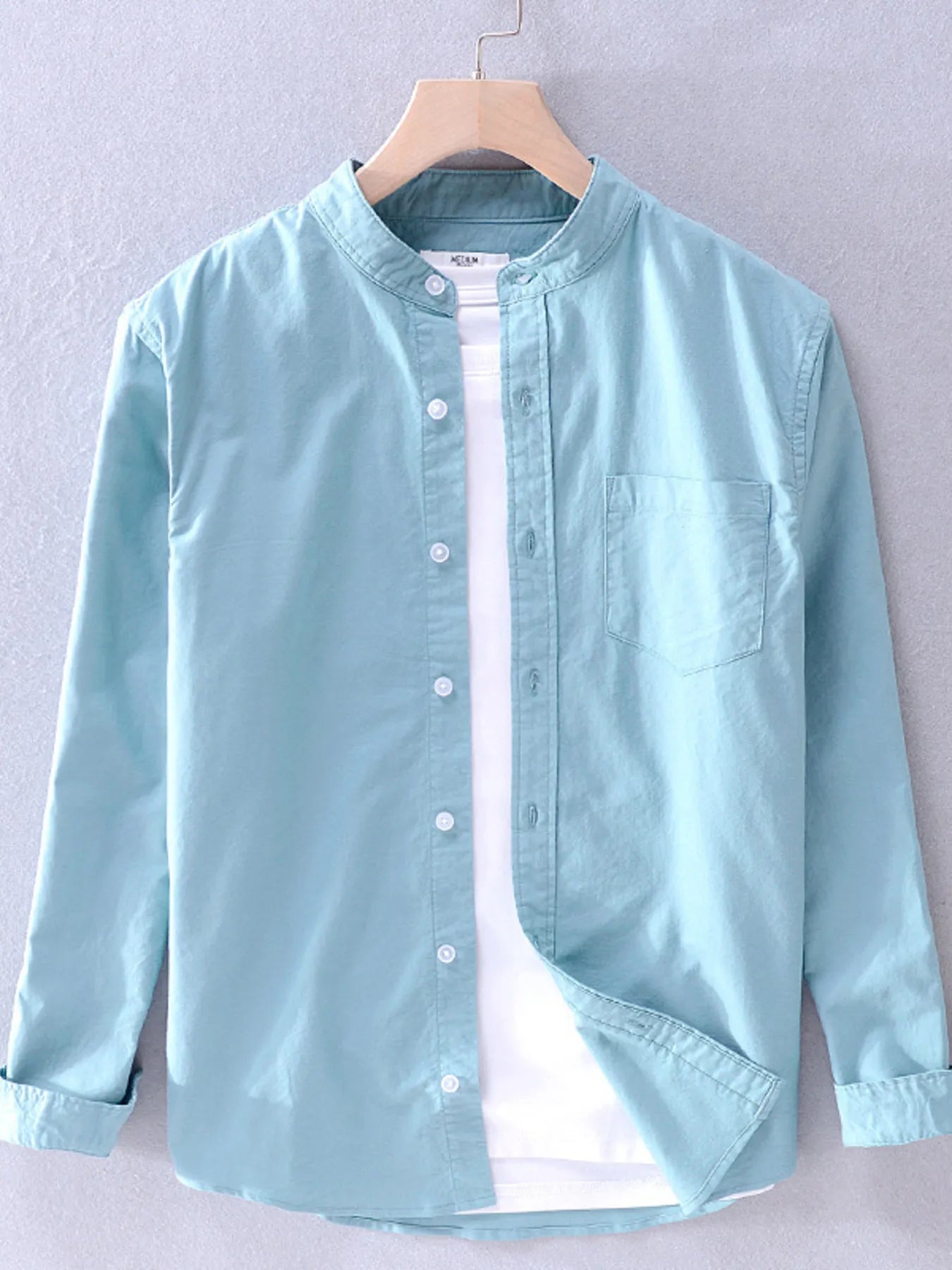 
                  
                    Men's Plus Size Button Up Long Sleeve Shirt.
                  
                