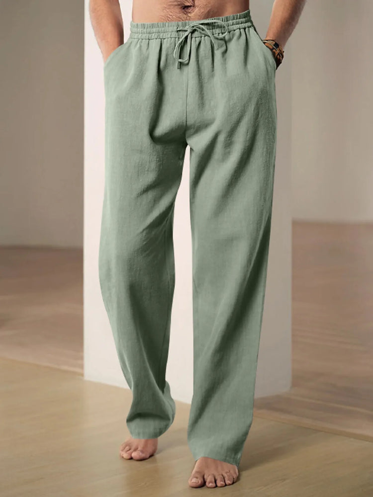 
                  
                    Men's Plus Size Drawstring Loose Fit Pants.
                  
                
