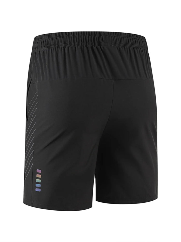 Men's Plus Size Drawstring Active Training Shorts.
