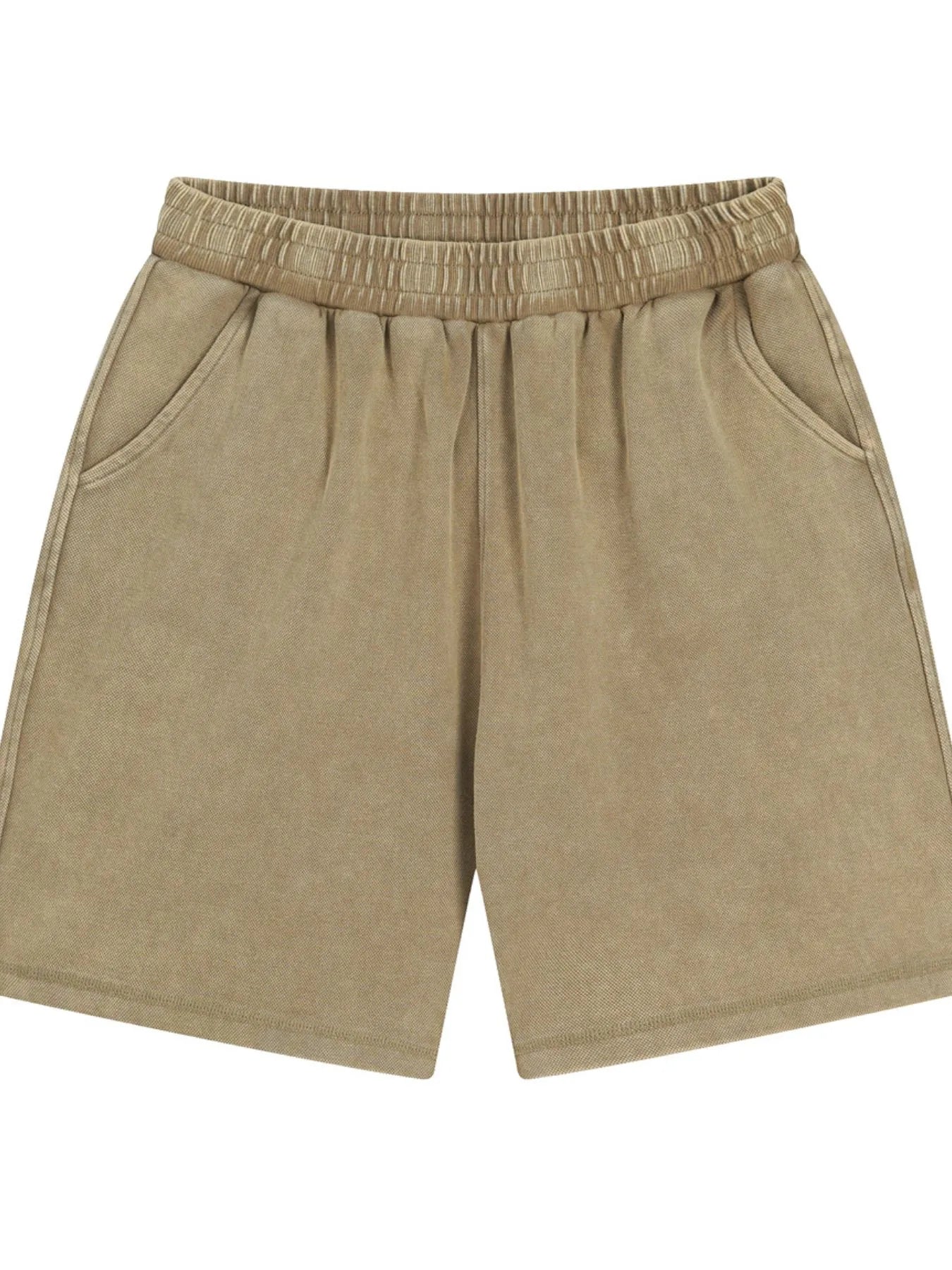 
                  
                    Men's Elastic Waist Shorts.
                  
                
