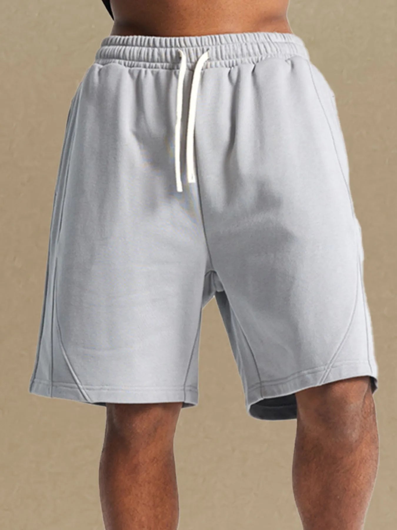 
                  
                    Men's Casual Elastic Waist Shorts.
                  
                