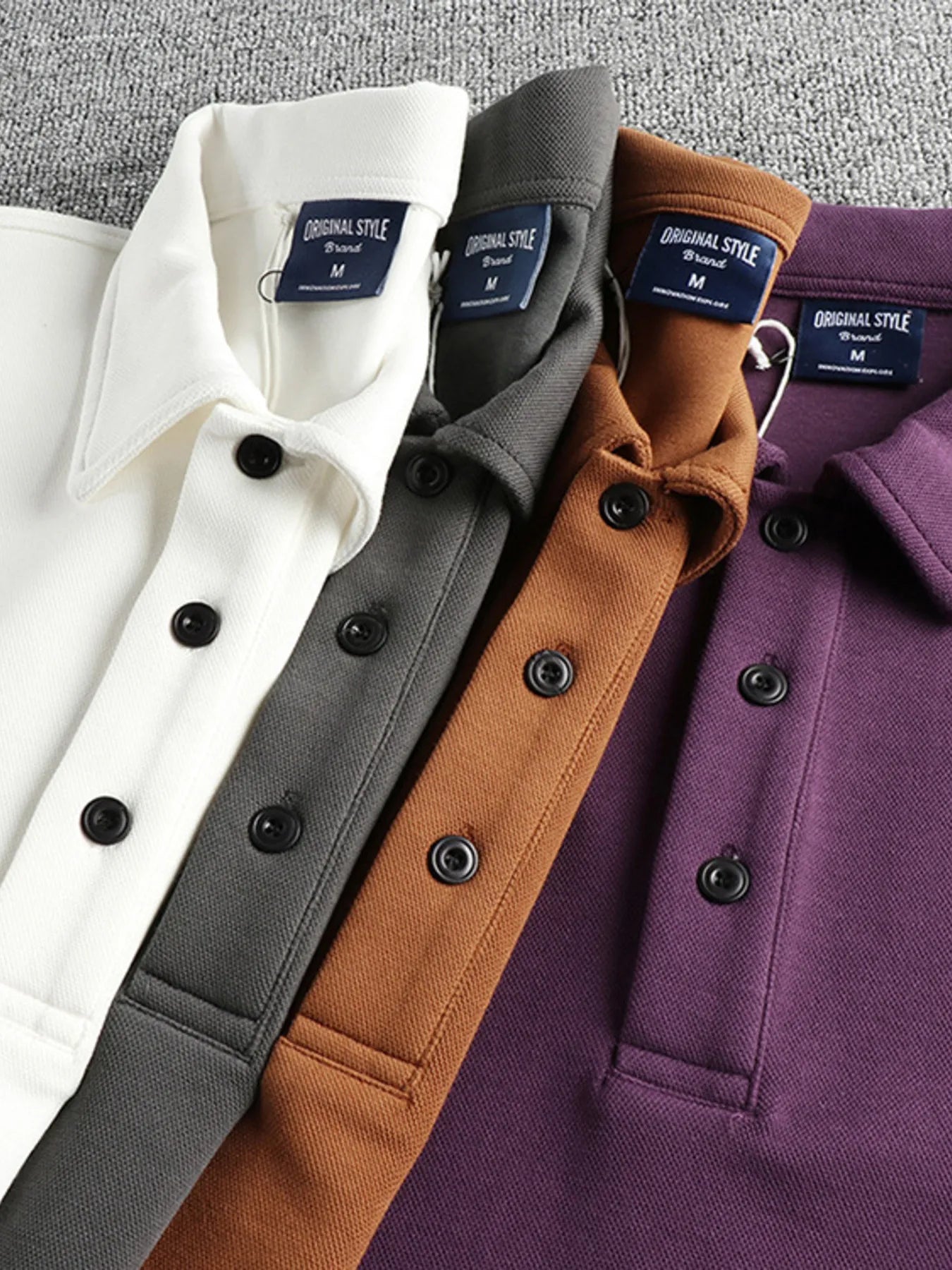 
                  
                    Men's Plus Size Button Detail Short Sleeve Polo.
                  
                