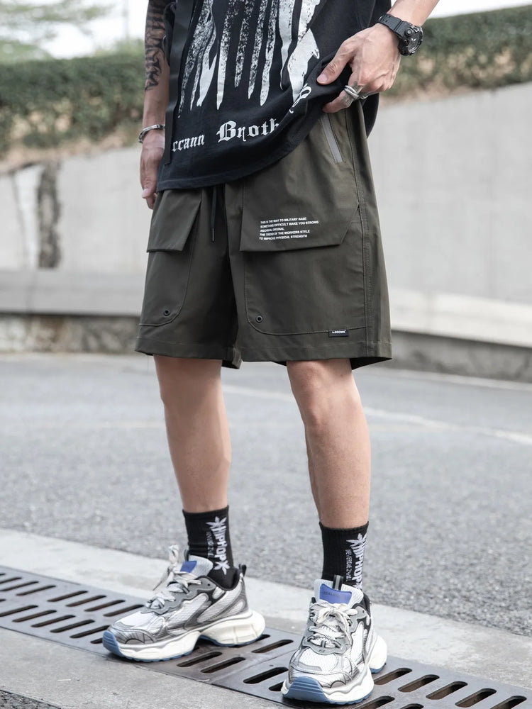 
                  
                    Men's Plus Size Drawstring Shorts.
                  
                