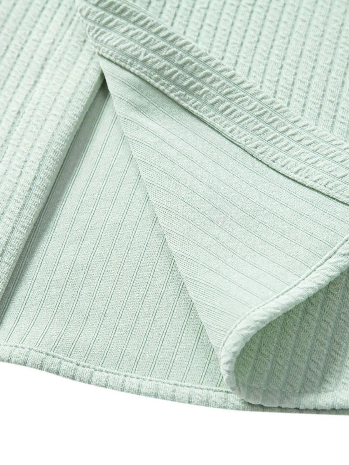 
                  
                    Men's Ribbed Short Sleeve Shirt and Shorts Set.
                  
                