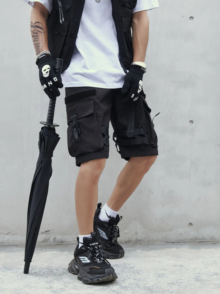 
                  
                    Men's Plus Size Multi-Pocket Tactical Cargo Shorts.
                  
                