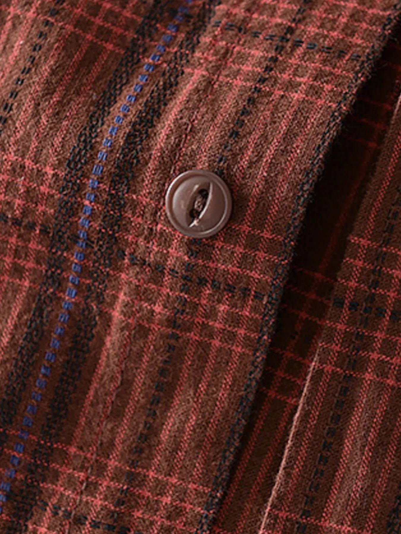 
                  
                    Men's Plus Size Button Up Long Sleeve Plaid Shirt.
                  
                