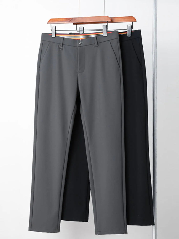 Men's Slim Fit Pants with Pockets.