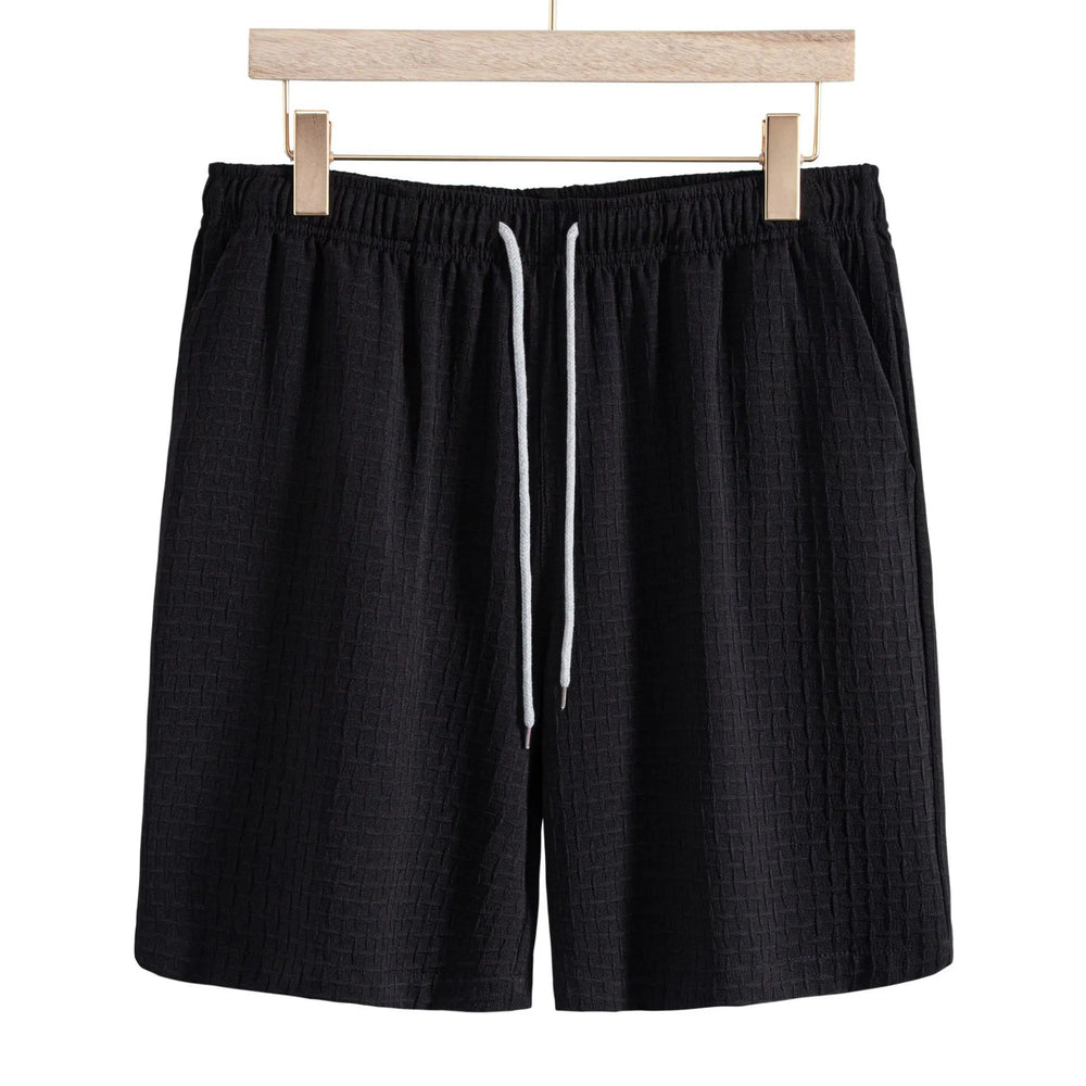 
                  
                    Men's Classic Textured Shorts with Elastic Waist.
                  
                