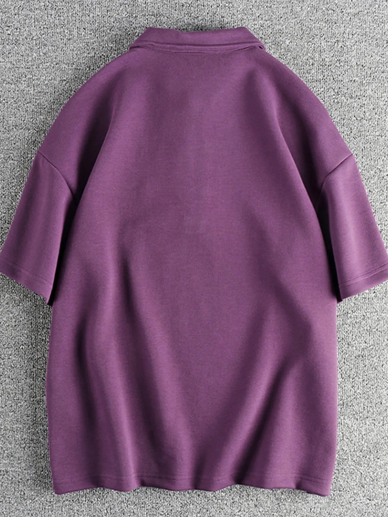 Men's Plus Size Button Detail Short Sleeve Polo.